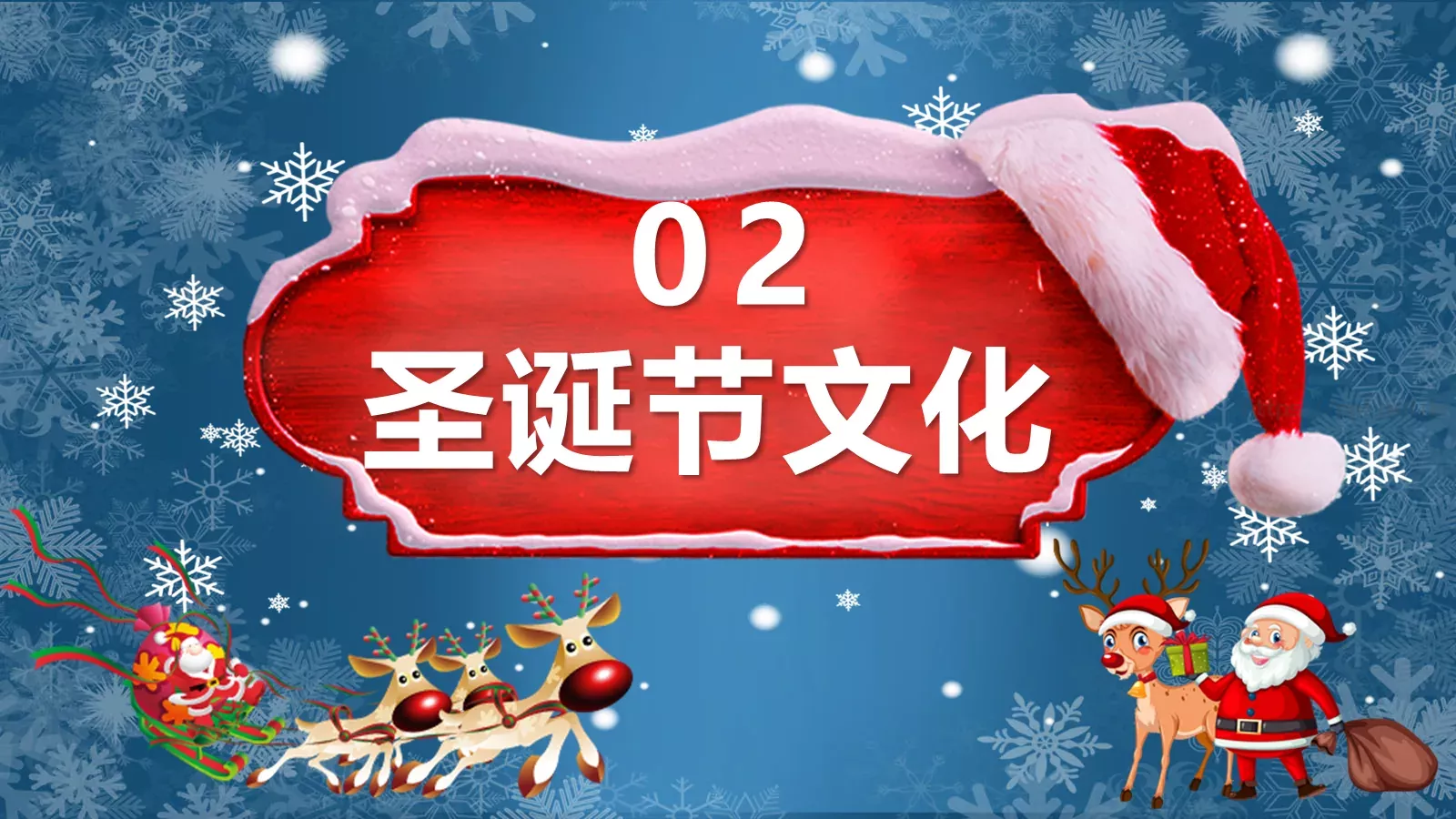 圣诞节主题班会模板 第 8 页预览图