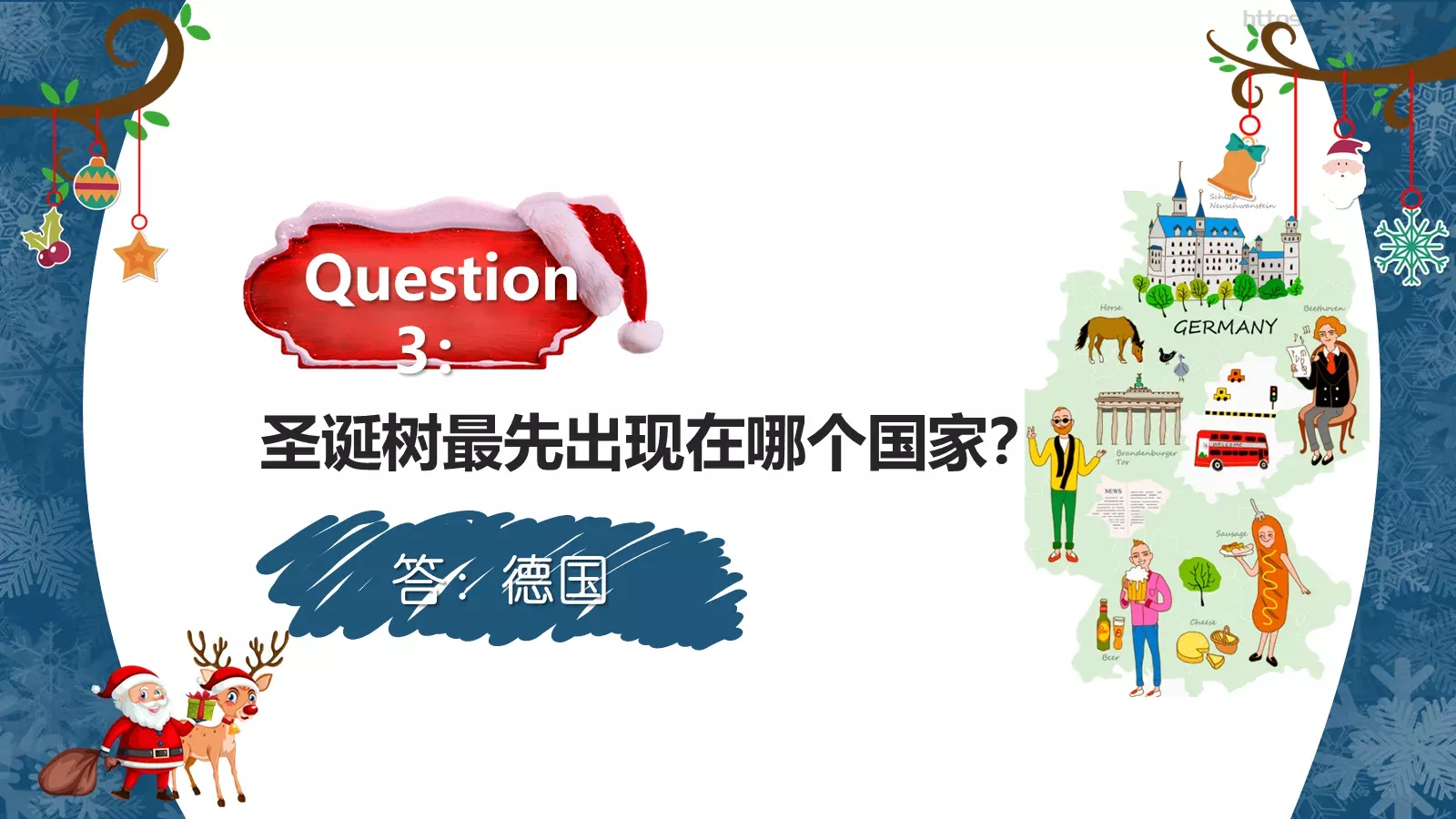 圣诞节主题班会模板 第 18 页预览图