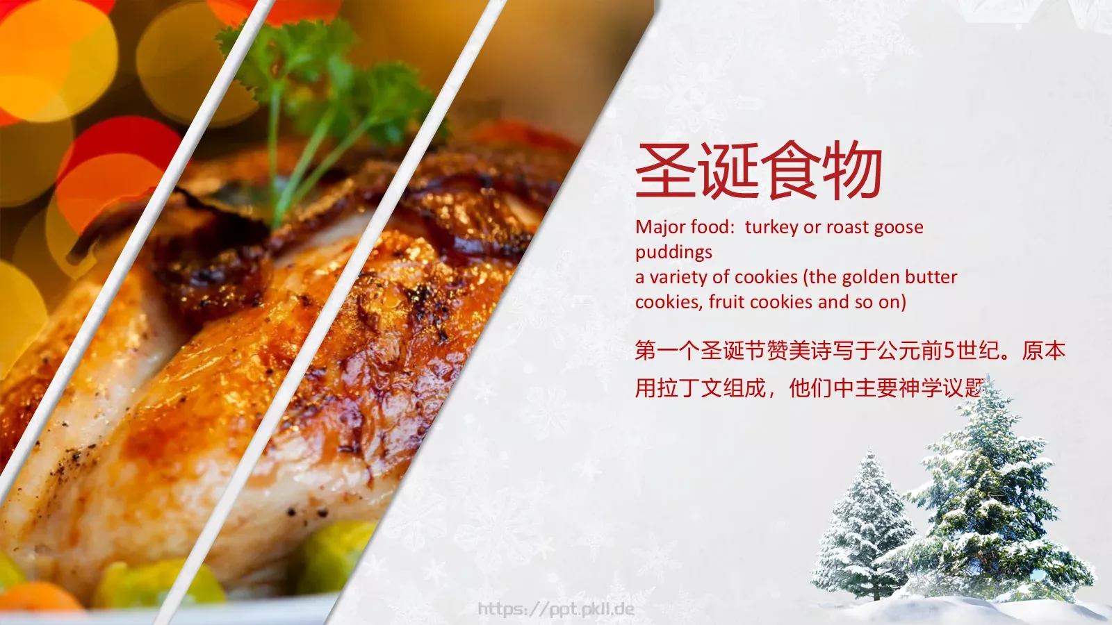 圣诞节介绍模板 第 16 页预览图