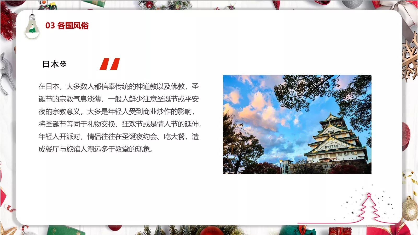 平安夜主题班会PPT模板 第 19 页预览图
