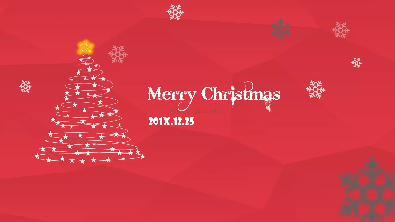 201X年12月25日PPT模板 第 1 页缩略图
