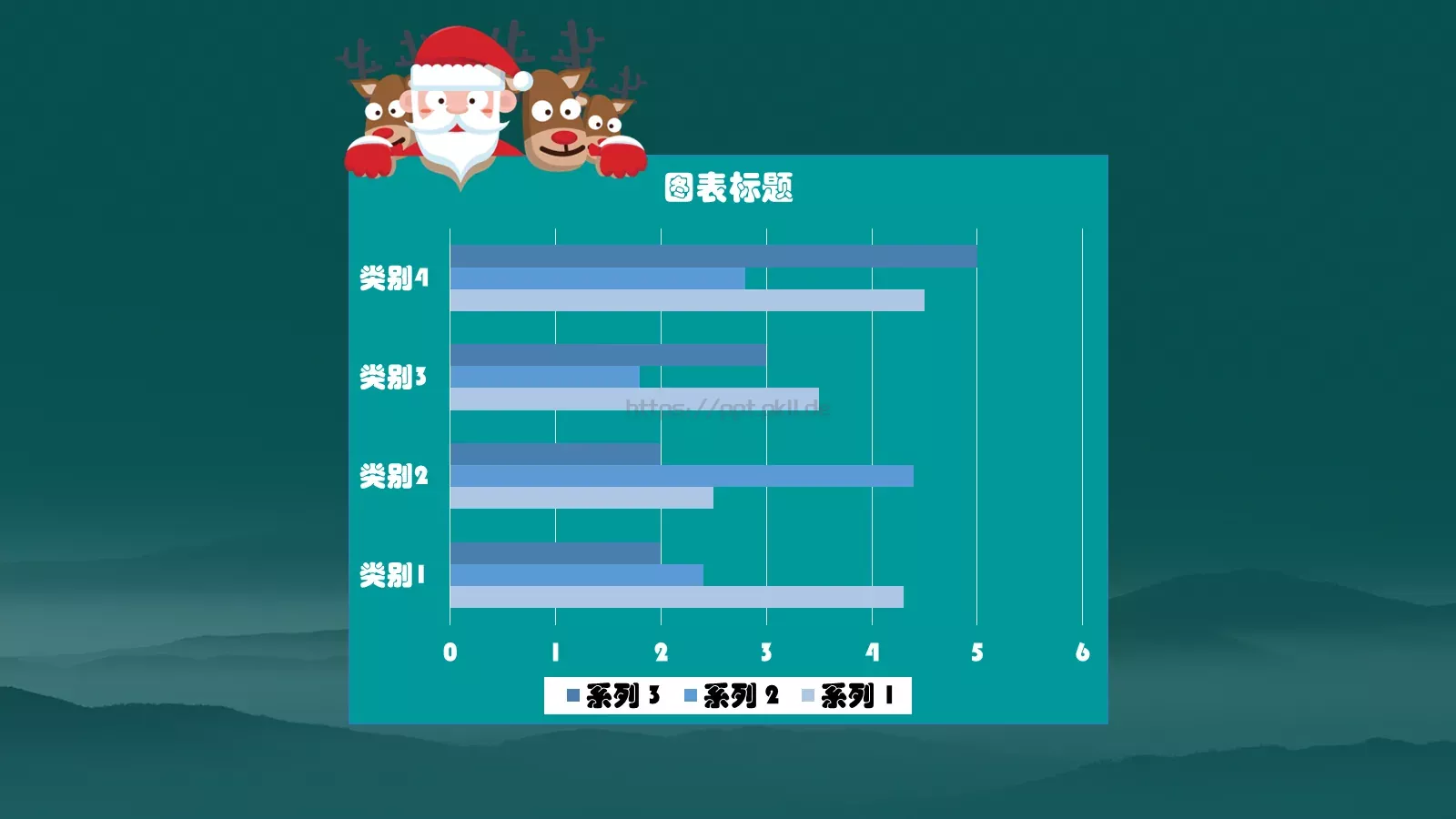 圣诞快乐PPT模板 第 8 页预览图