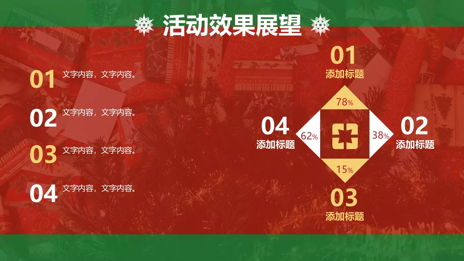圣诞节活动策划PPT模板 第 16 页预览图