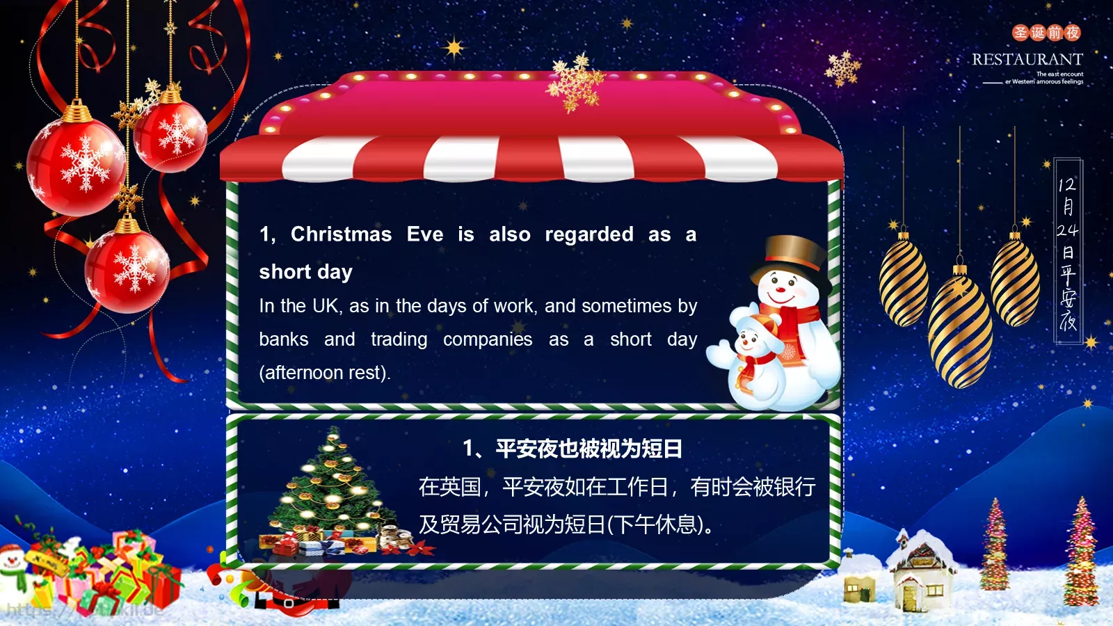 平安夜英文介绍课件 第 10 页预览图
