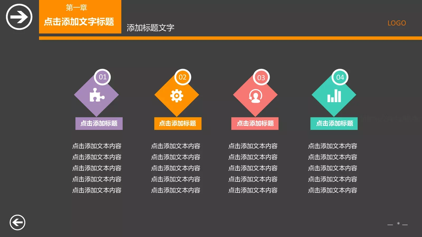 工作汇报PPT模板 第 5 页预览图