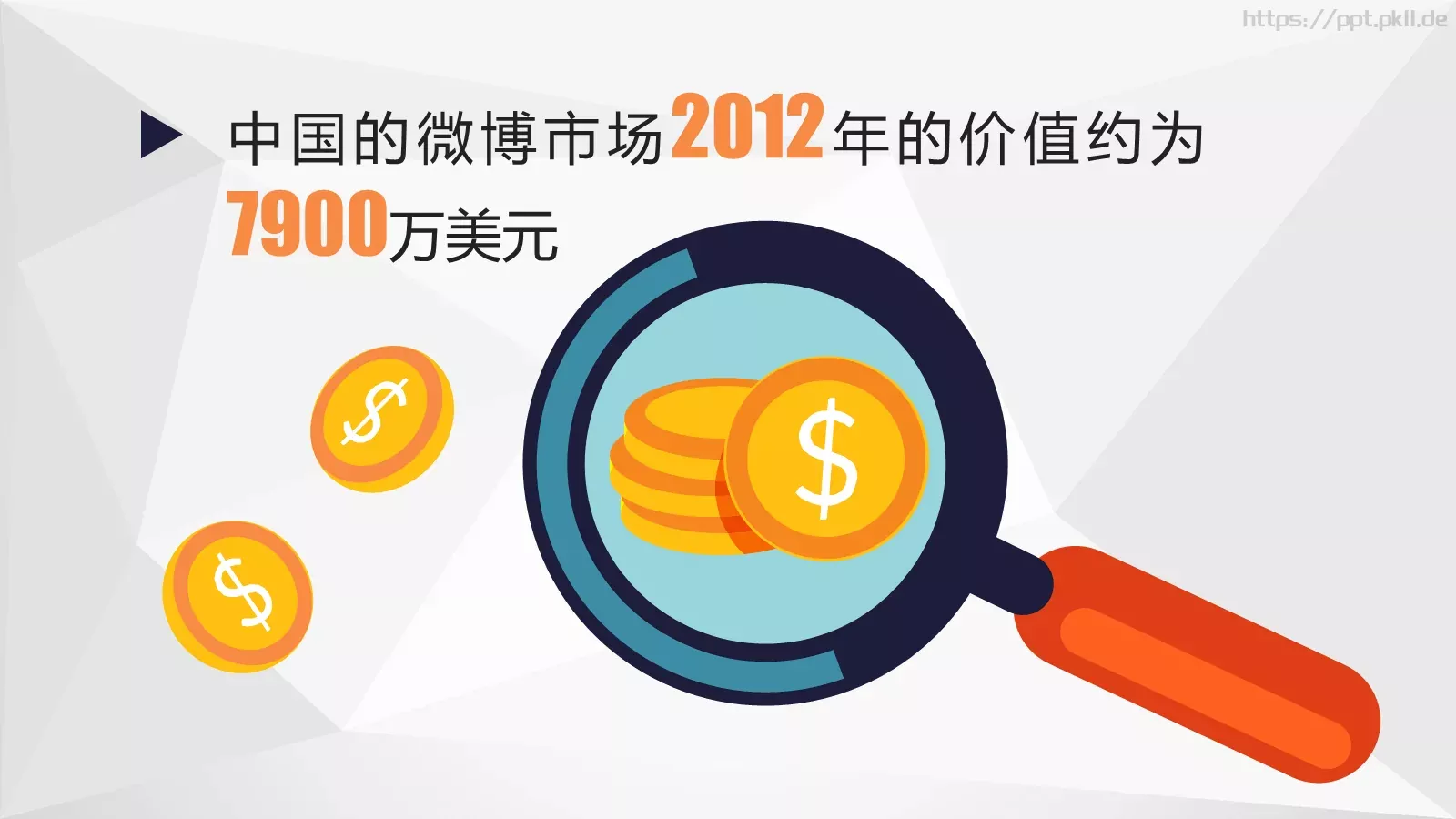 中国互联网发展PPT模板 第 13 页预览图