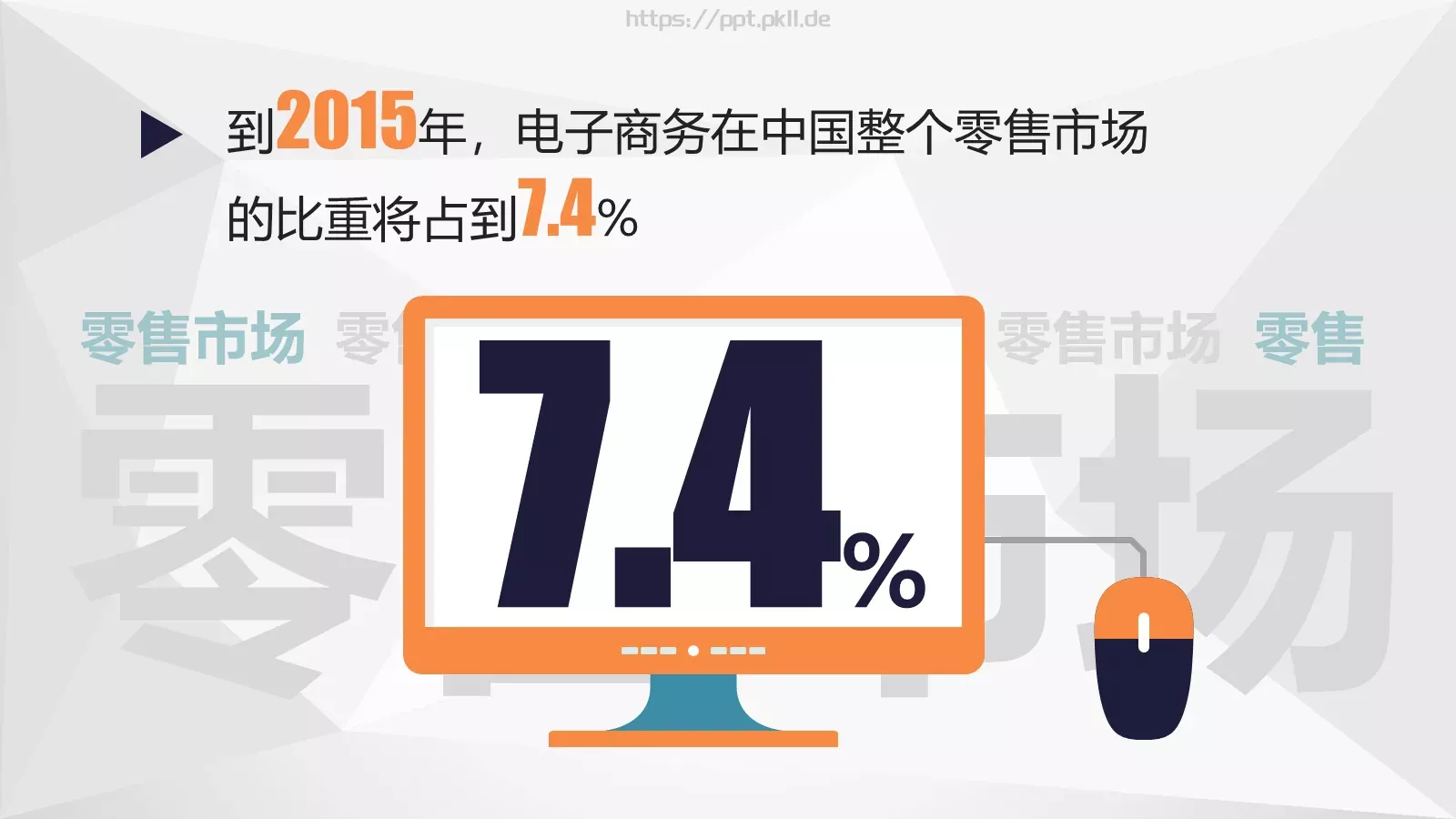 中国互联网发展PPT模板 第 18 页预览图