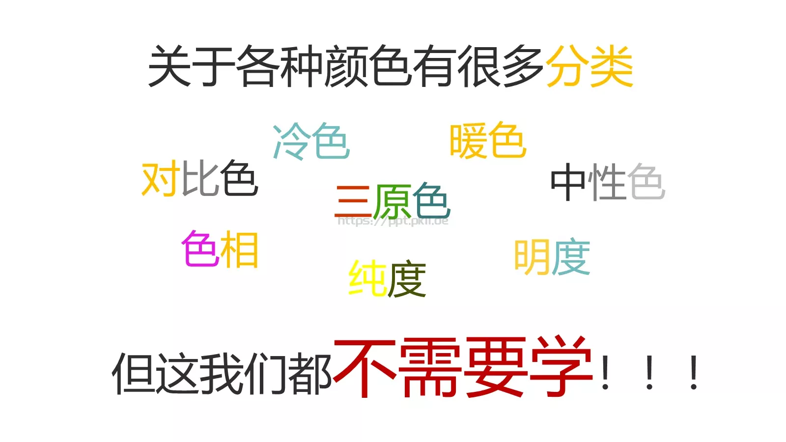 今天我们来说说怎么做PPT模板 第 19 页预览图