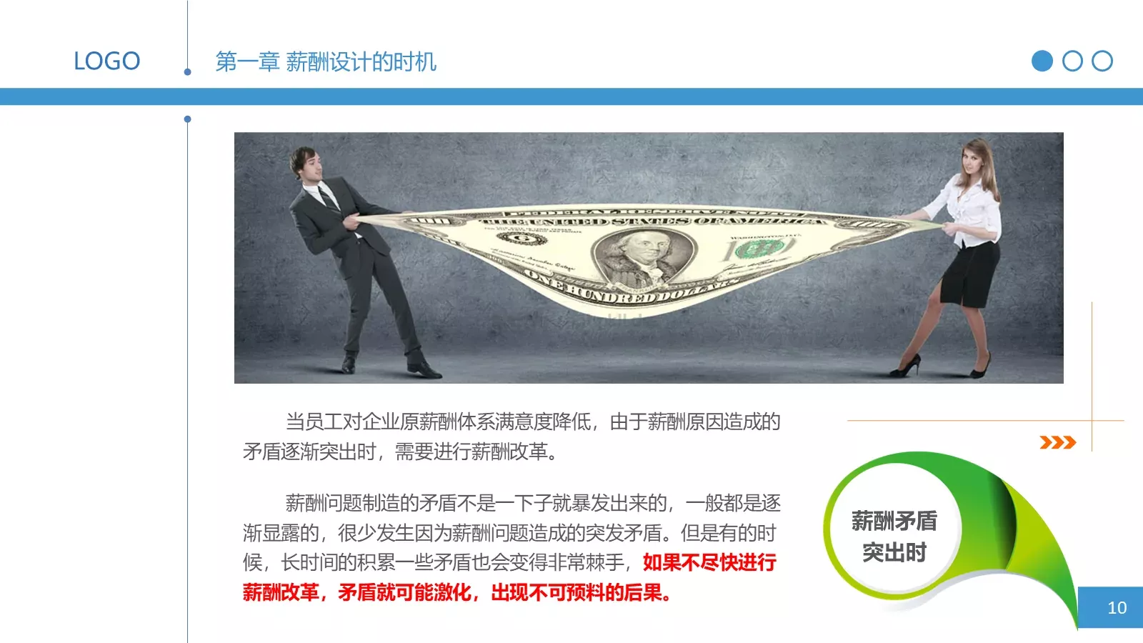 人力资源部内训之三PPT模板 第 10 页预览图