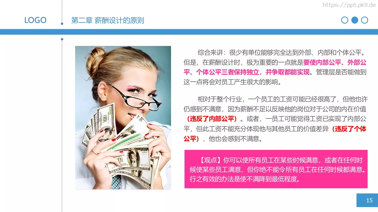 人力资源部内训之三PPT模板 第 15 页预览图