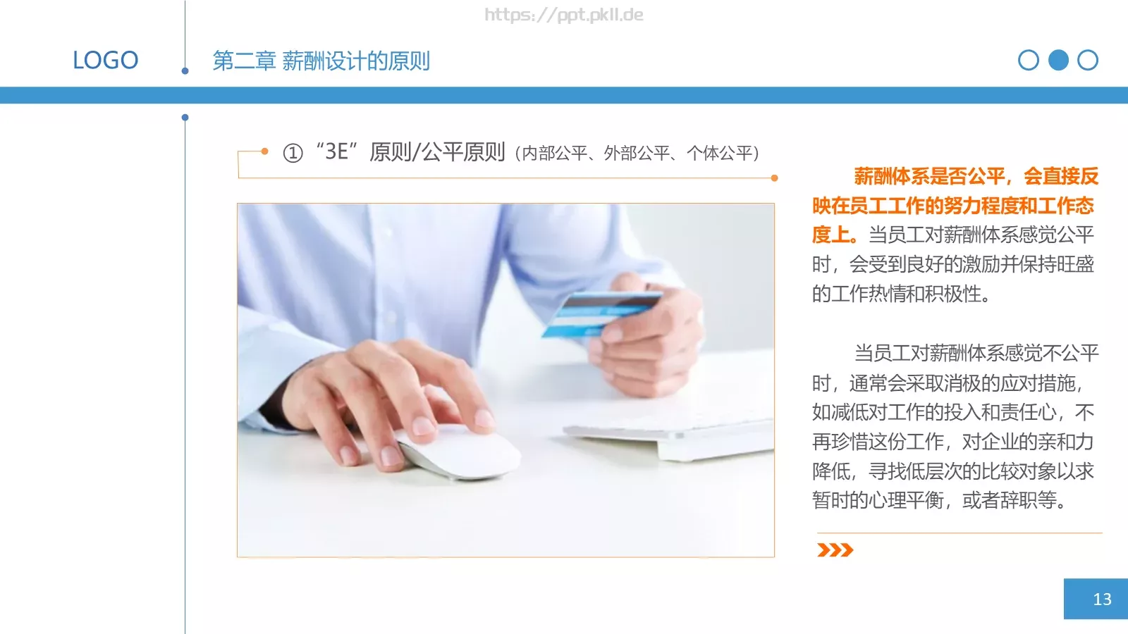 人力资源部内训之三PPT模板 第 13 页预览图