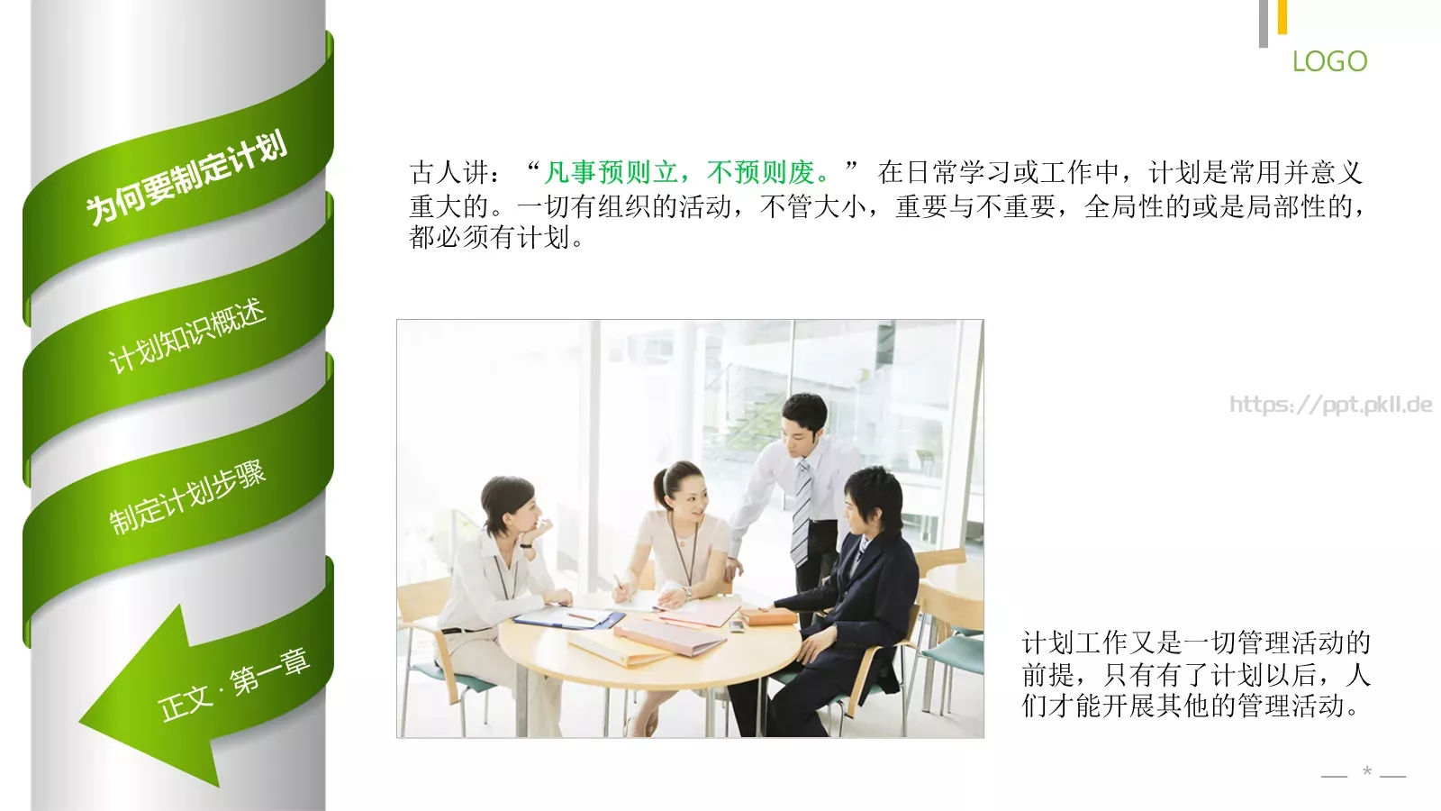 员工在职培训PPT模板 第 5 页预览图