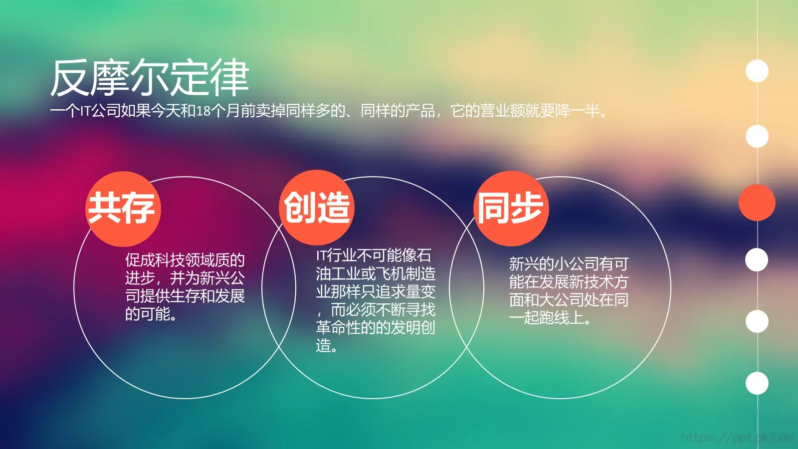 浪潮之巅企业宣传PPT模板 第 8 页预览图