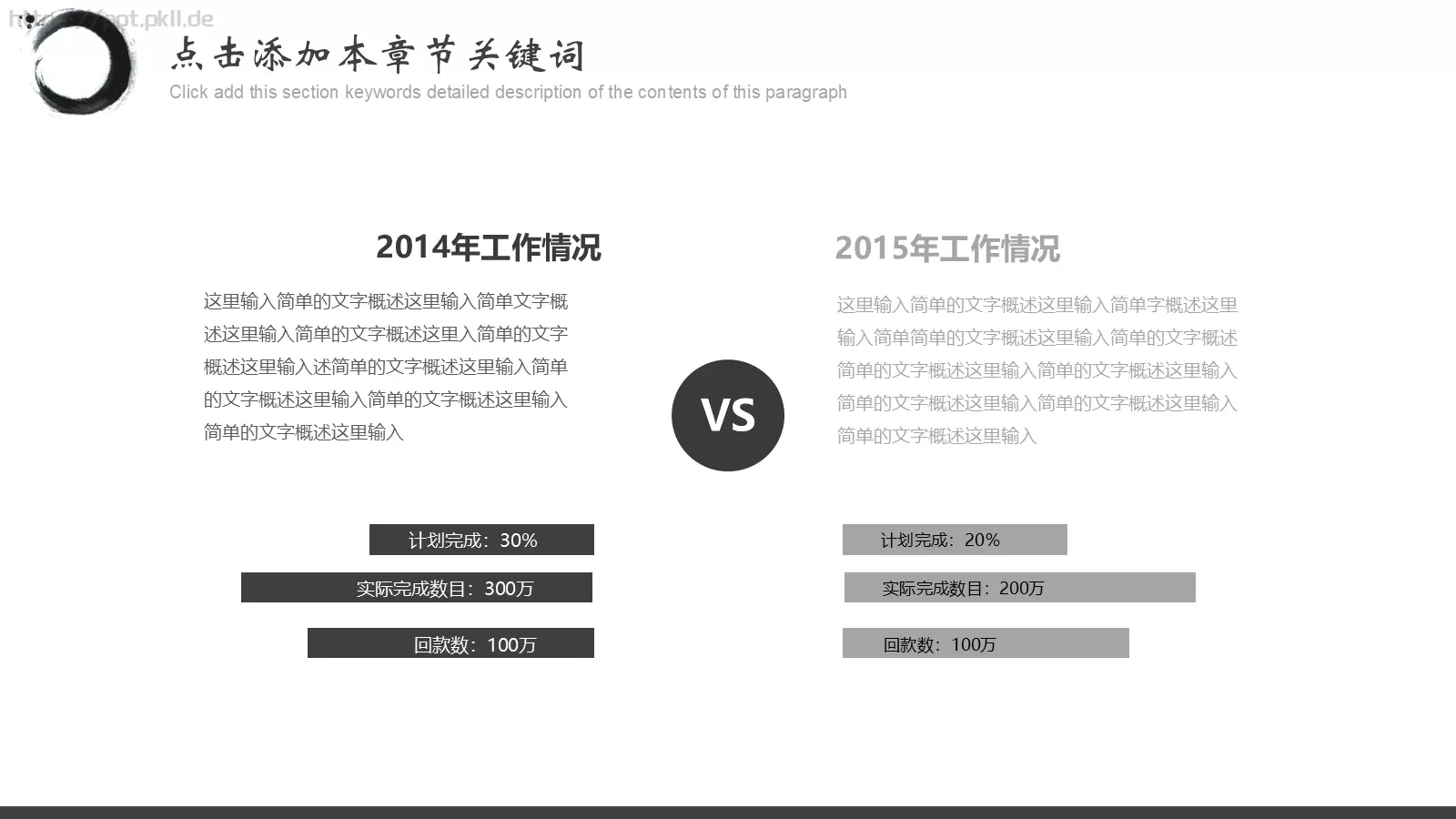 中国风商务汇报PPT模板 第 17 页预览图