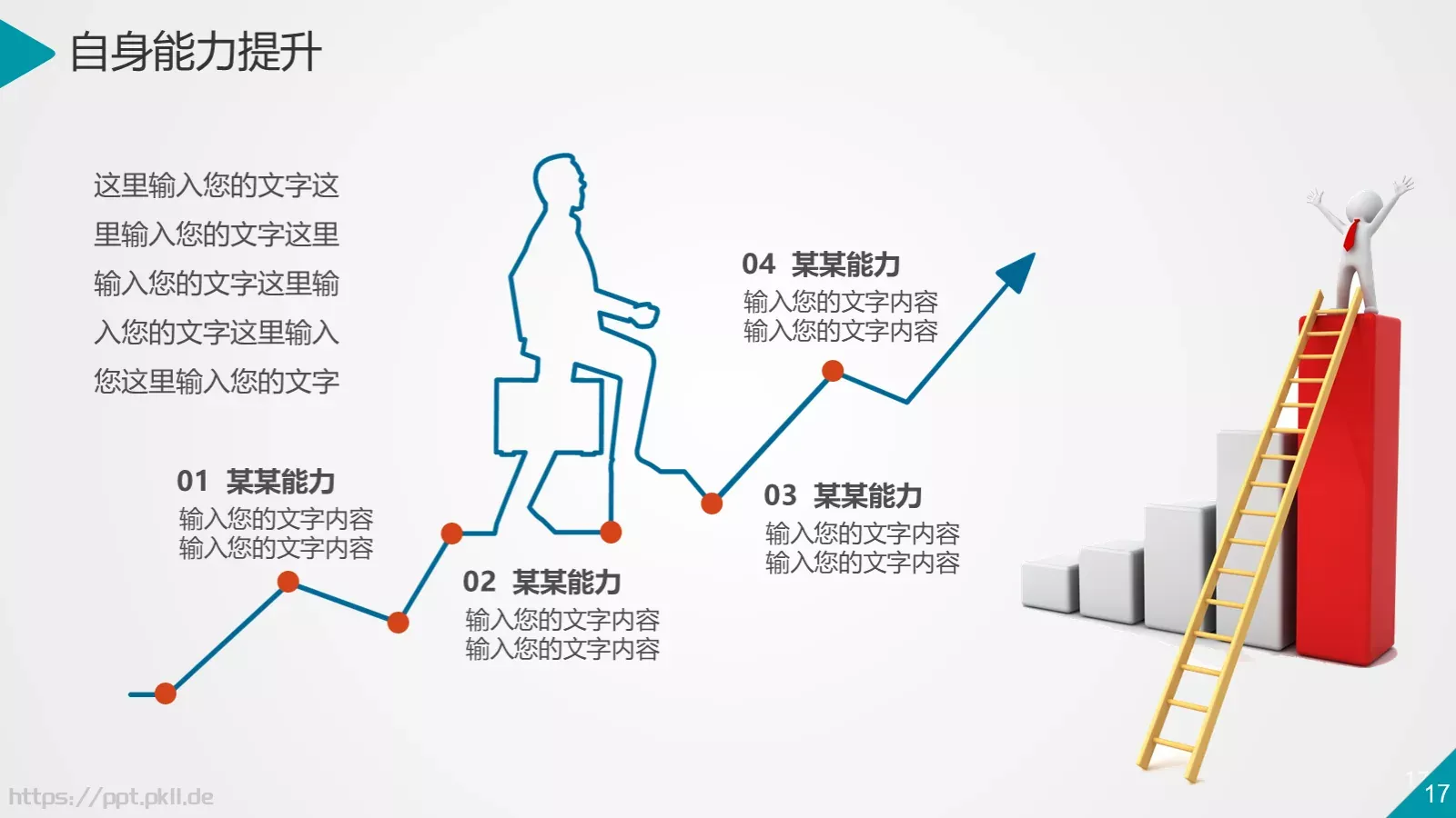 科技互联网通用PPT模板 第 17 页预览图