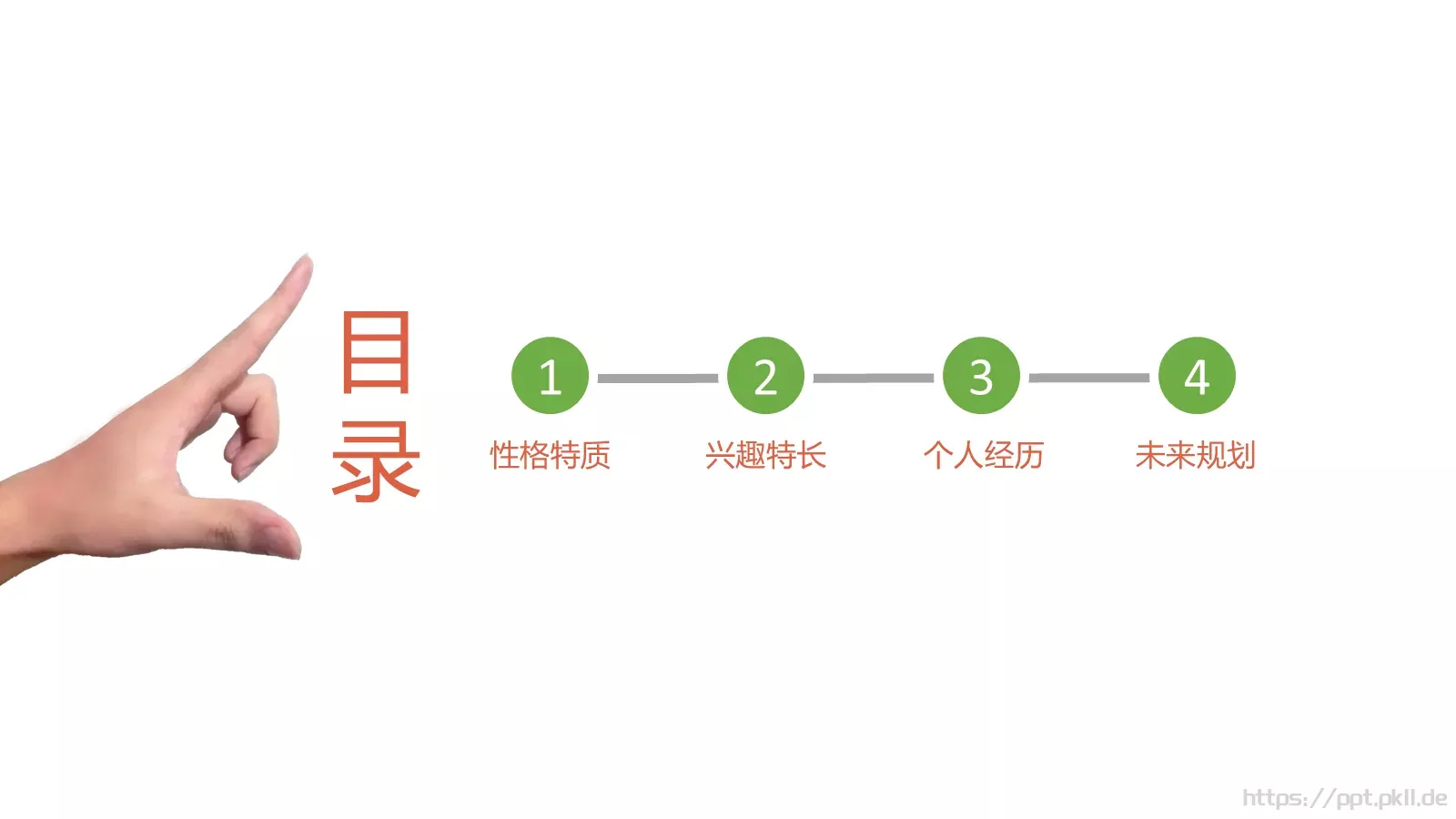 美乐辰个人简历PPT模板 第 2 页缩略图