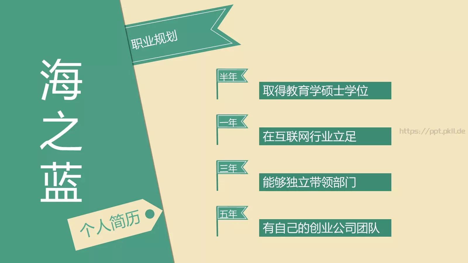 个人简历求职模板 第 9 页预览图