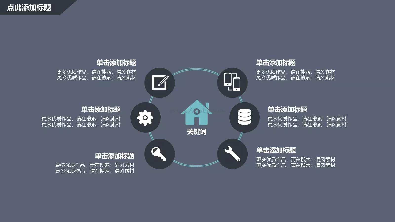 商务汇报框架完整PPT模板 第 19 页预览图