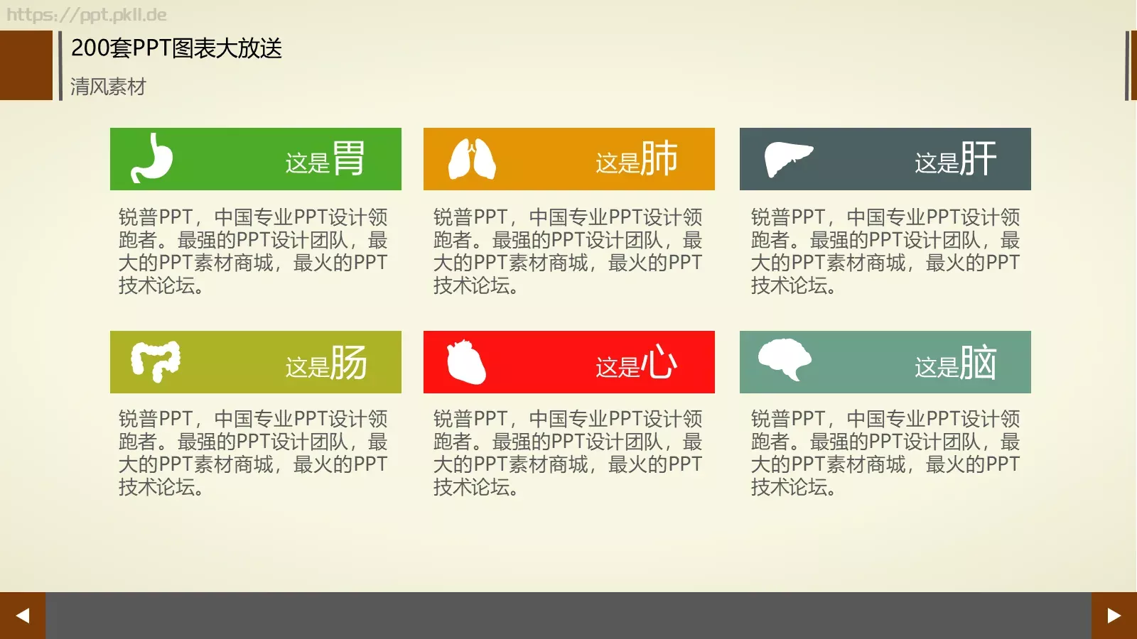 图标系列通用PPT模板 第 22 页预览图