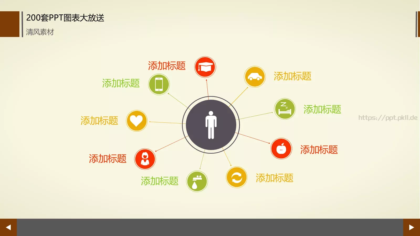 图标系列通用PPT模板 第 169 页预览图
