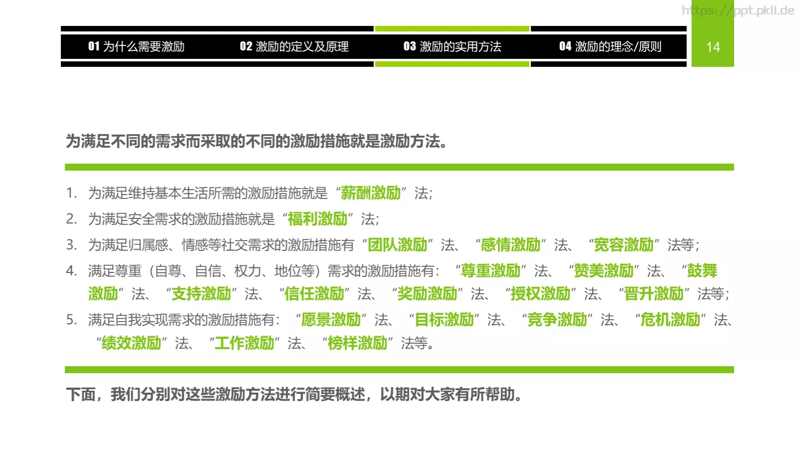 企业中高层领导培训教材PPT模板 第 14 页预览图