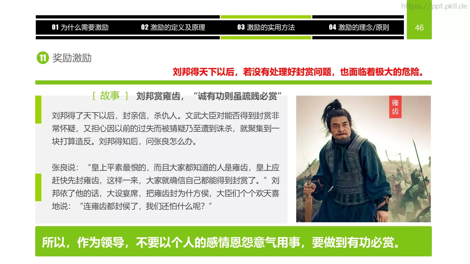 企业中高层领导培训教材PPT模板 第 46 页预览图