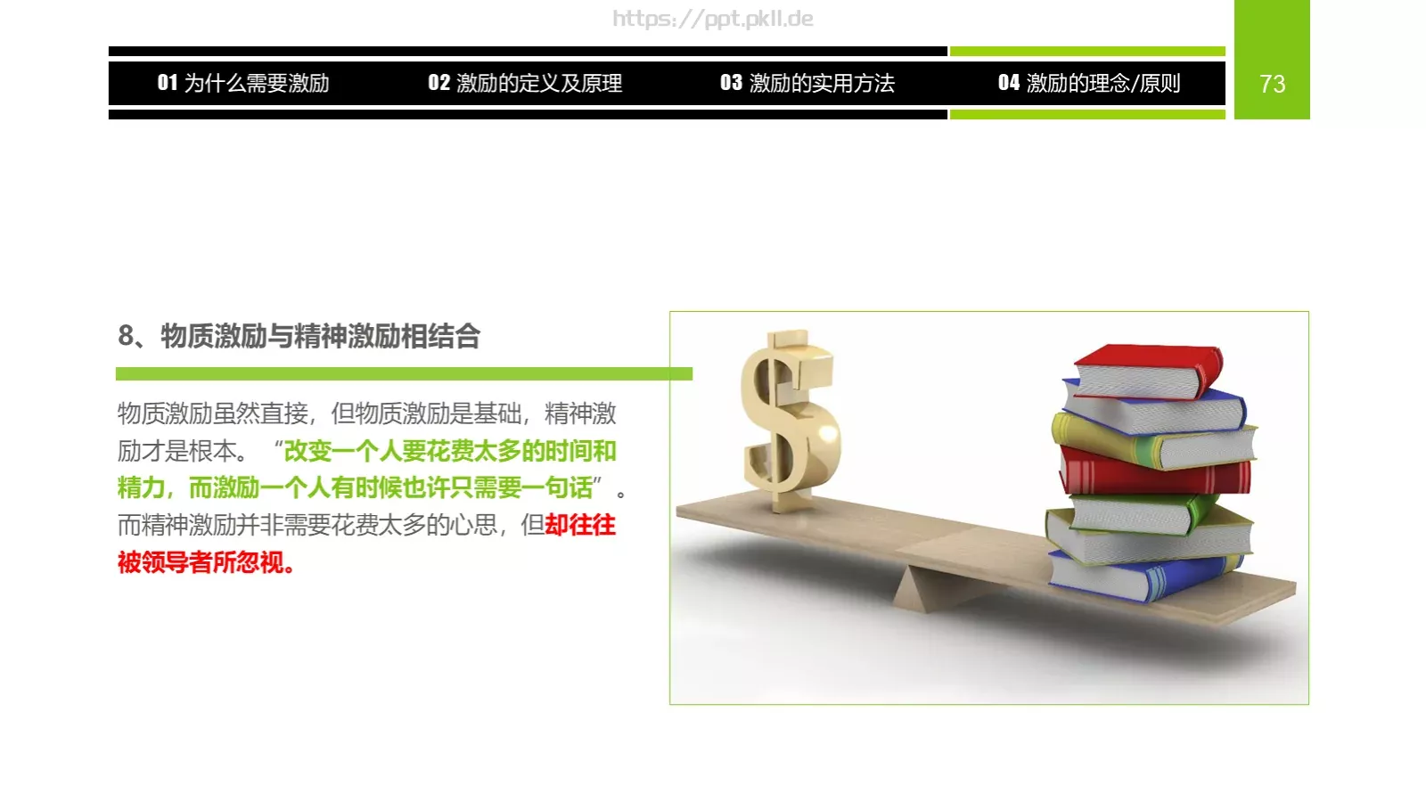 企业中高层领导培训教材PPT模板 第 73 页预览图