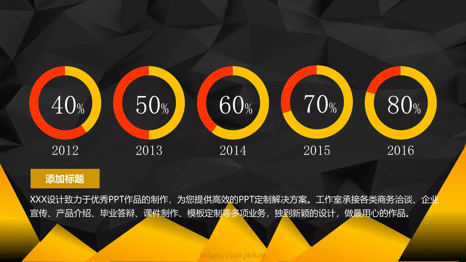 时尚黑金美容时尚PPT模板 第 19 页预览图