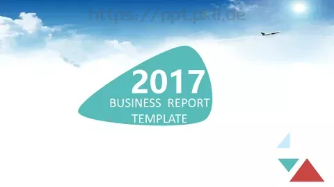 通用扁平风PPT模板 缩略图
