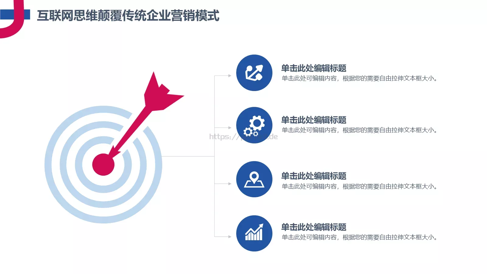 互联网思维PPT模板 第 15 页预览图
