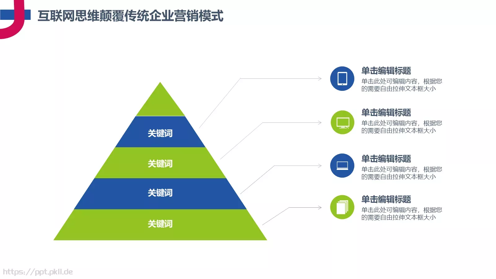 互联网思维PPT模板 第 19 页预览图