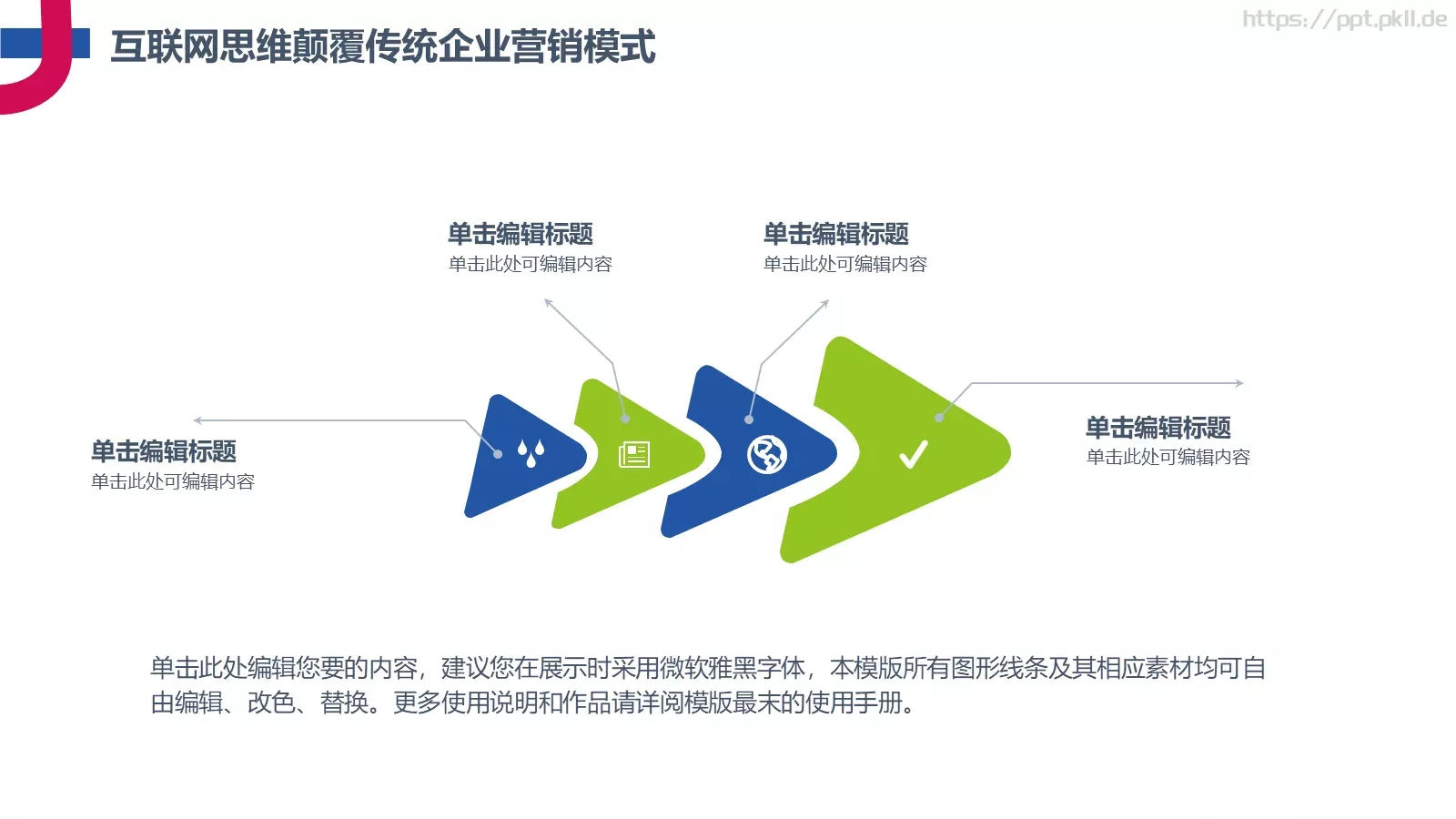 互联网思维PPT模板 第 21 页预览图