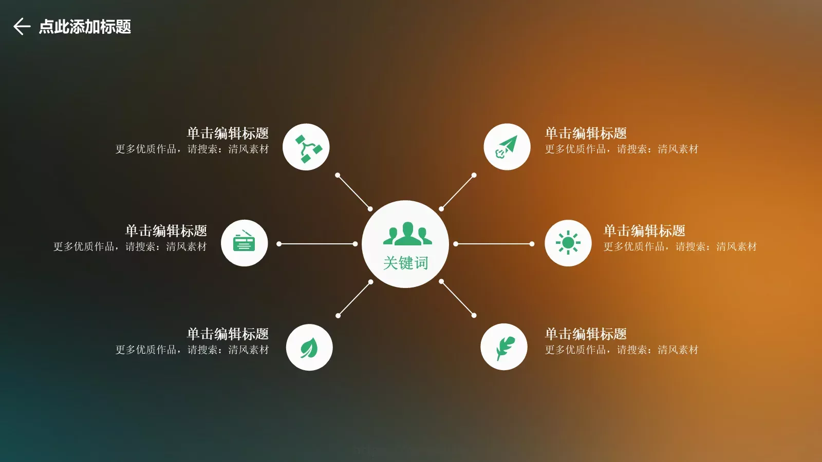 融资路演PPT模板 第 18 页预览图