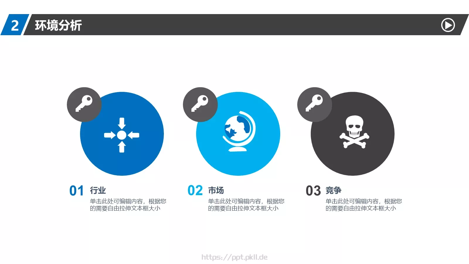 通用商业计划书PPT模板 第 5 页预览图
