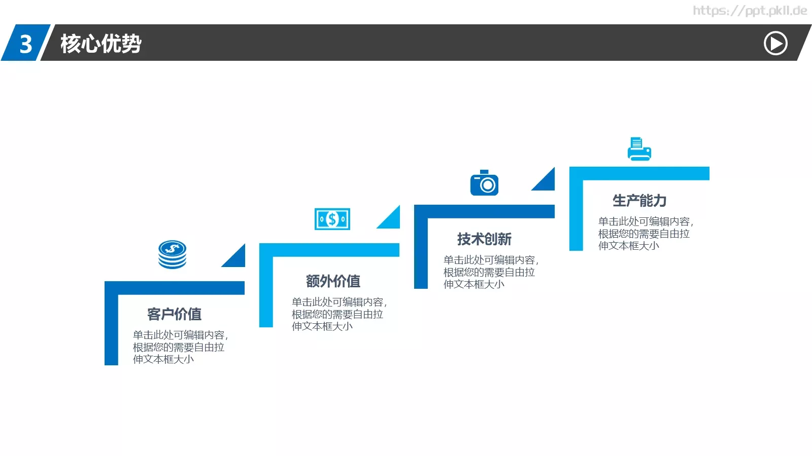 通用商业计划书PPT模板 第 6 页预览图