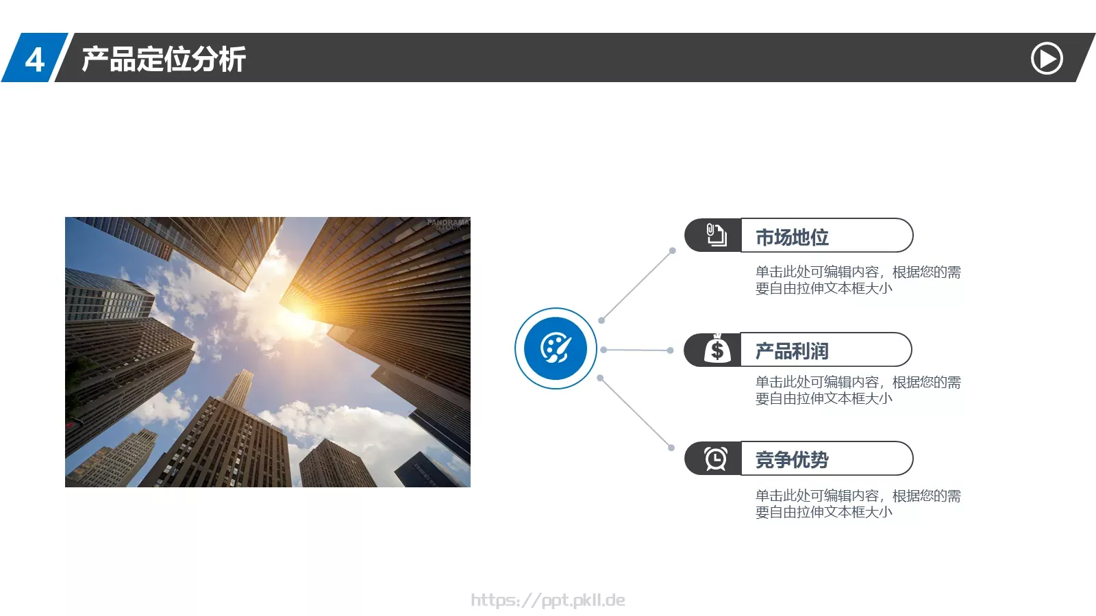 通用商业计划书PPT模板 第 14 页预览图