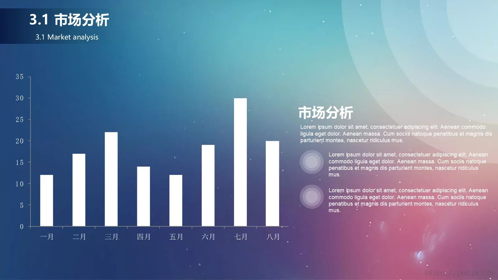 商务汇报简约静态PPT模板 第 17 页预览图