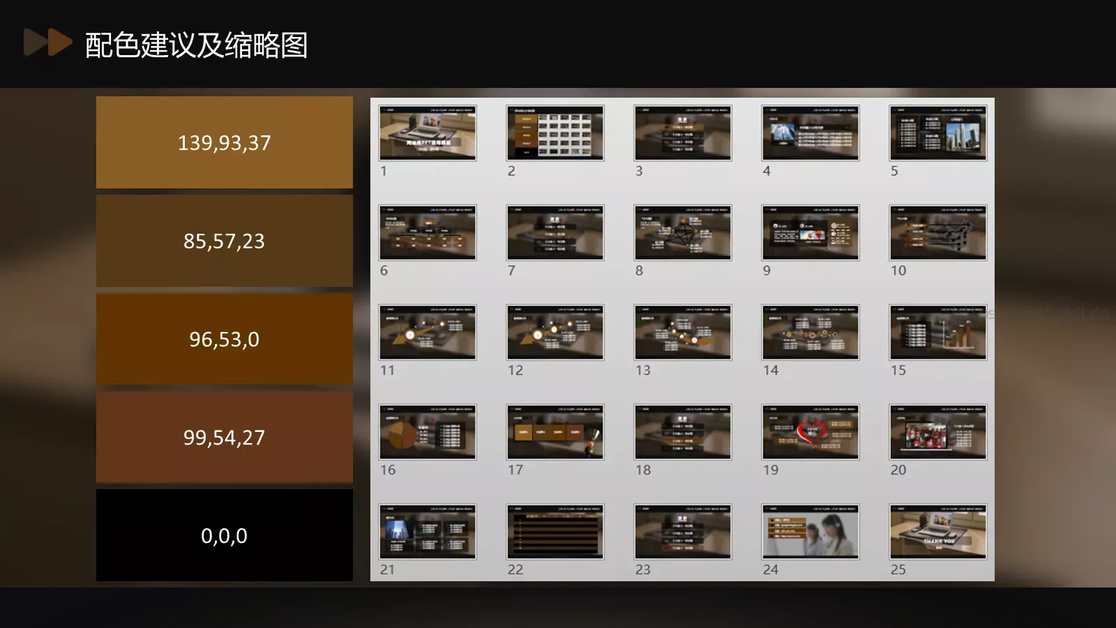 公司介绍PPT模板 第 2 页缩略图