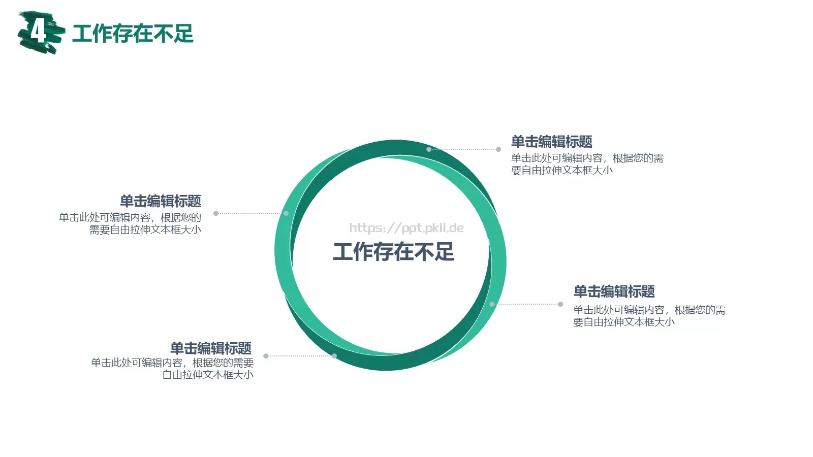 小精灵工作计划PPT模板 第 23 页预览图
