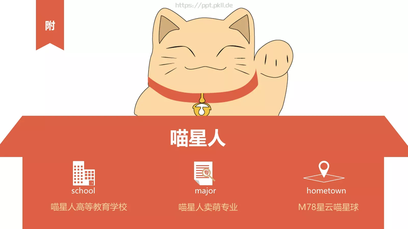 喵星人高等教育学校PPT模板 第 19 页预览图