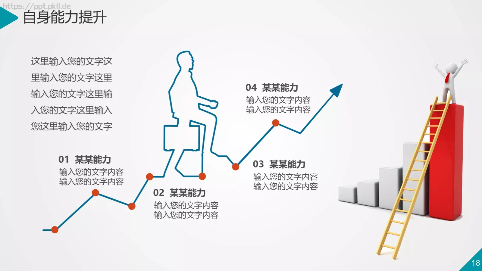 商务汇报通用PPT模板 第 18 页预览图
