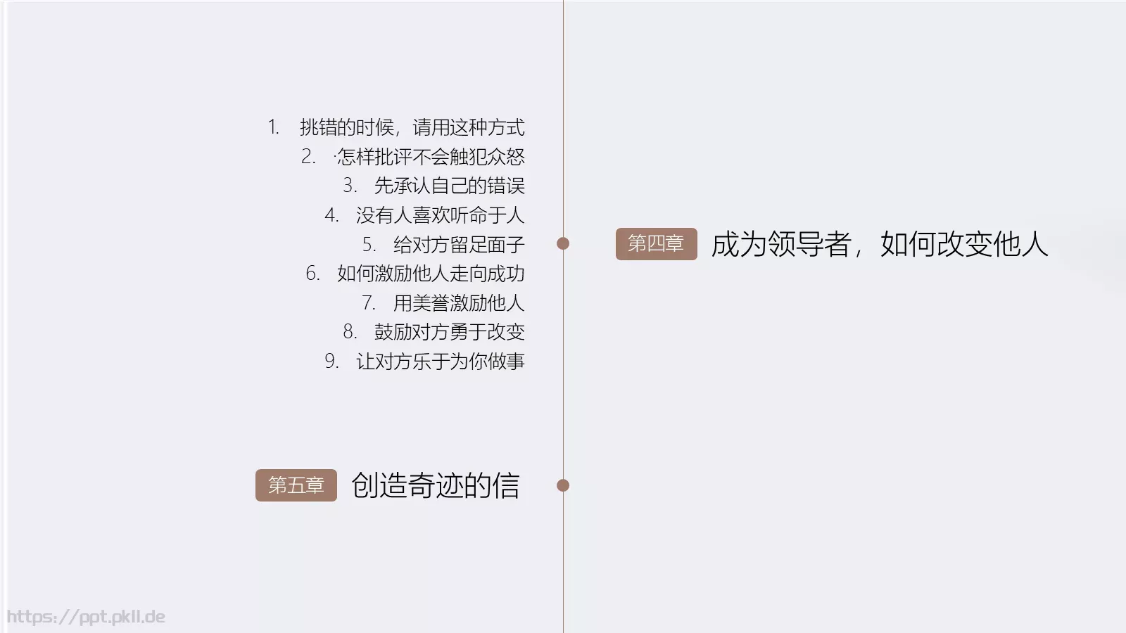 《人性的弱点》读书笔记PPT模板 第 9 页预览图
