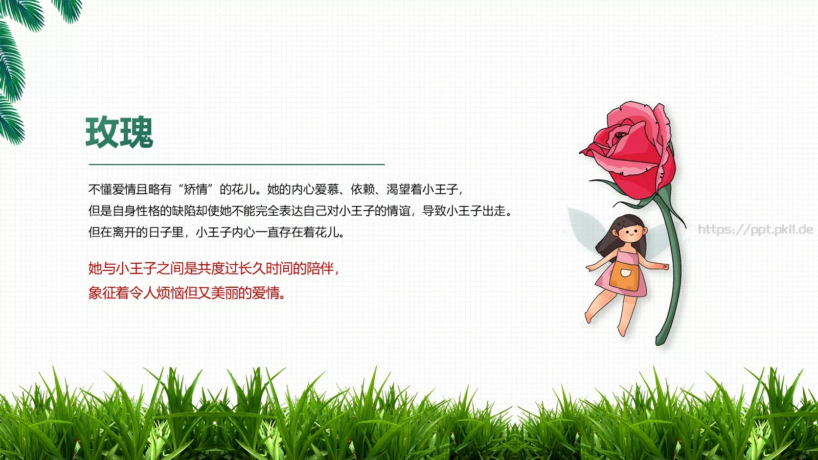 《小王子》读书笔记PPT模板 第 8 页预览图