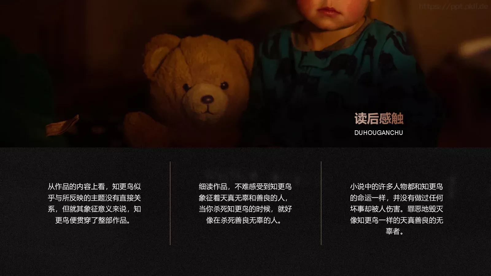 《杀死一只知更鸟》读书笔记阅读分享PPT模板 第 24 页预览图
