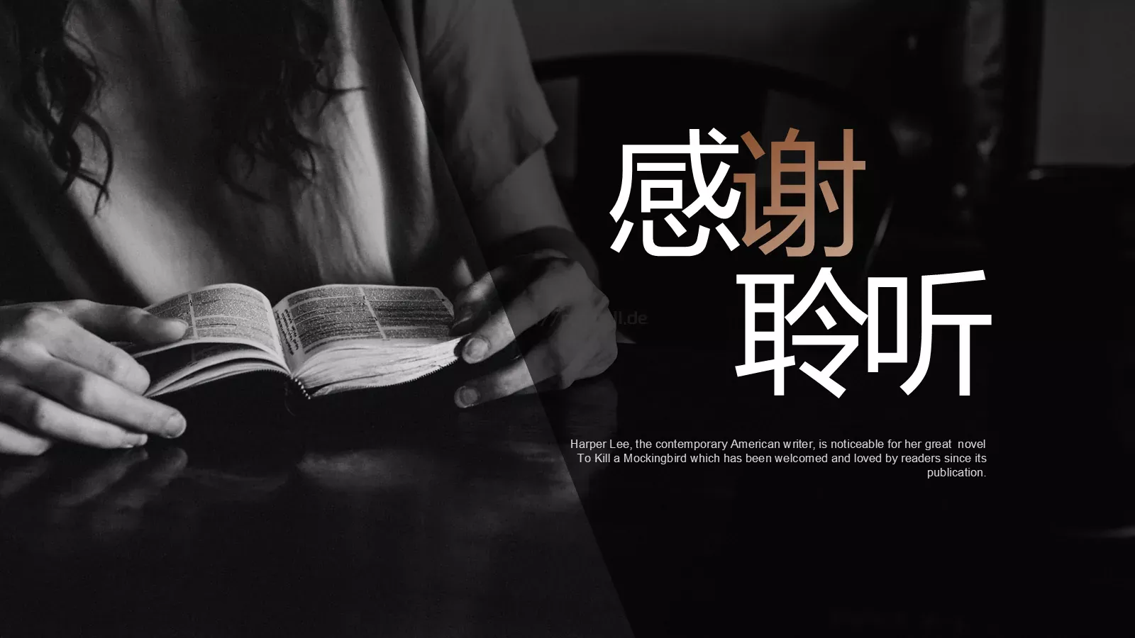 《杀死一只知更鸟》读书笔记阅读分享PPT模板 第 25 页预览图