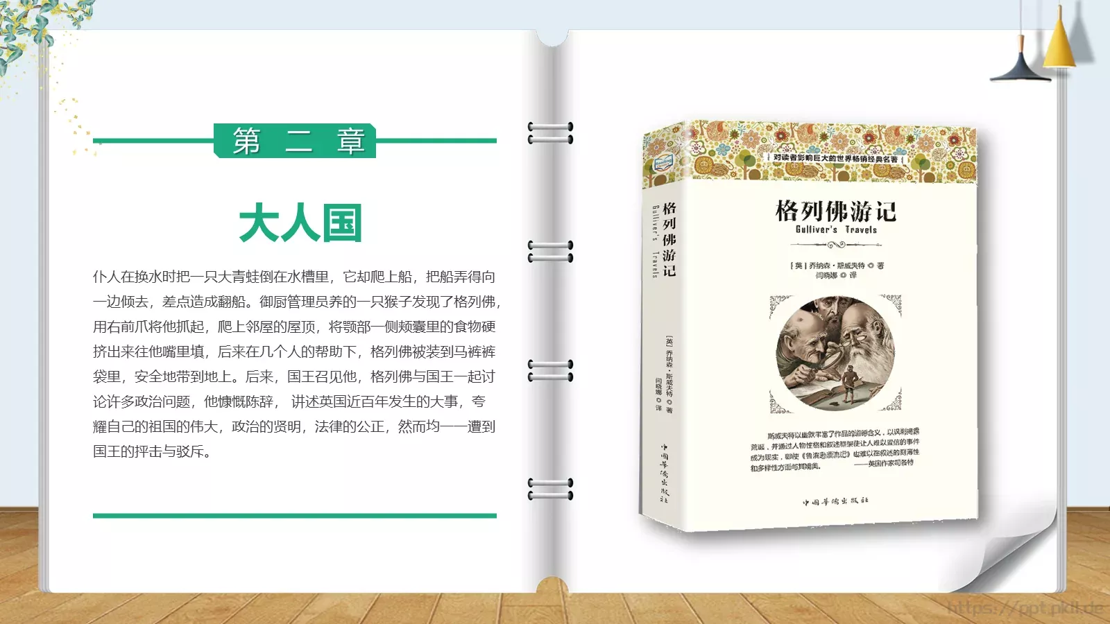 《格列佛游记》读书分享PPT模板 第 12 页预览图