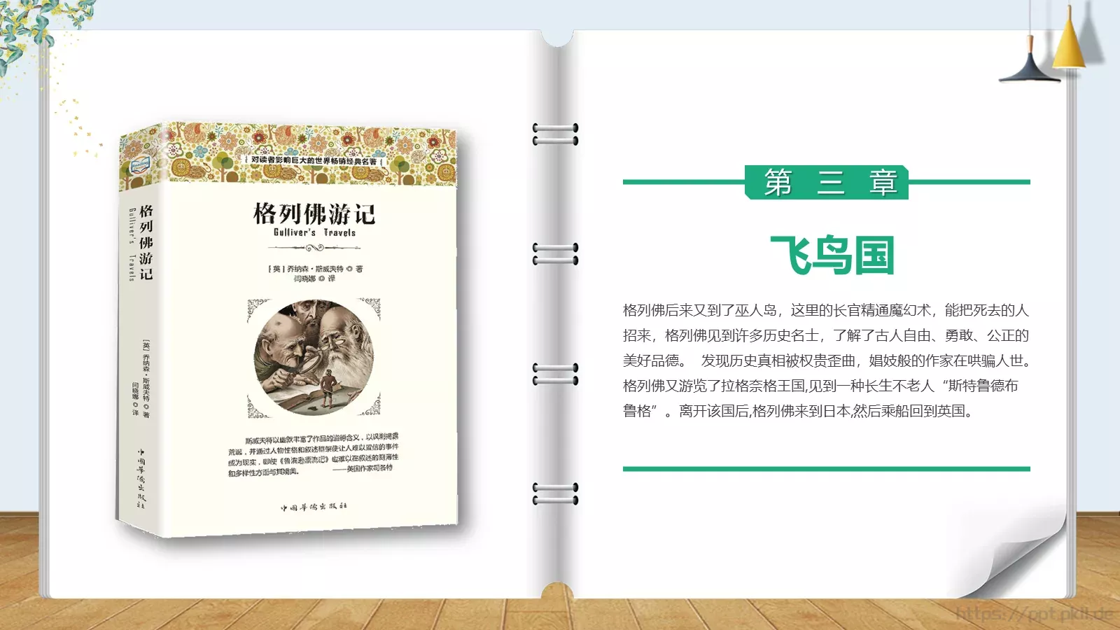 《格列佛游记》读书分享PPT模板 第 17 页预览图