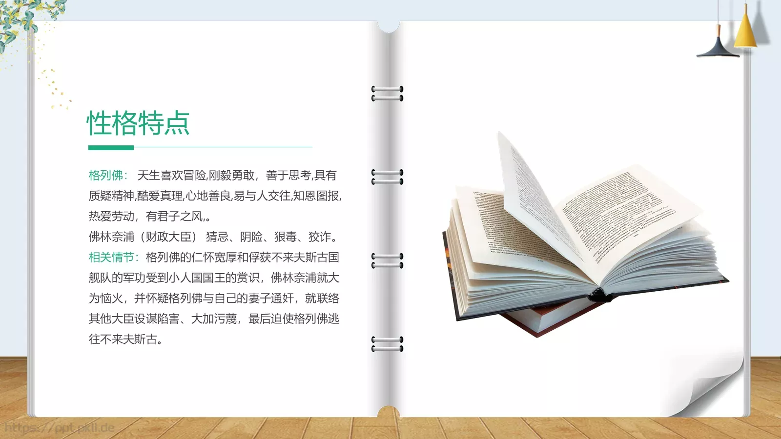 《格列佛游记》读书分享PPT模板 第 20 页预览图