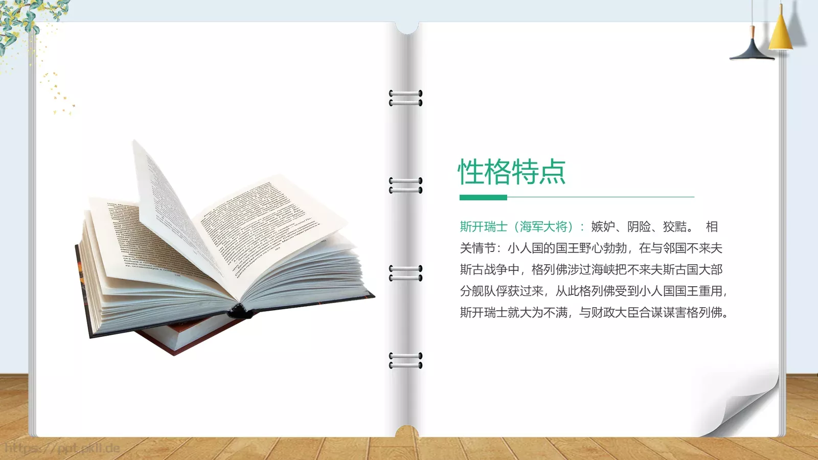 《格列佛游记》读书分享PPT模板 第 22 页预览图