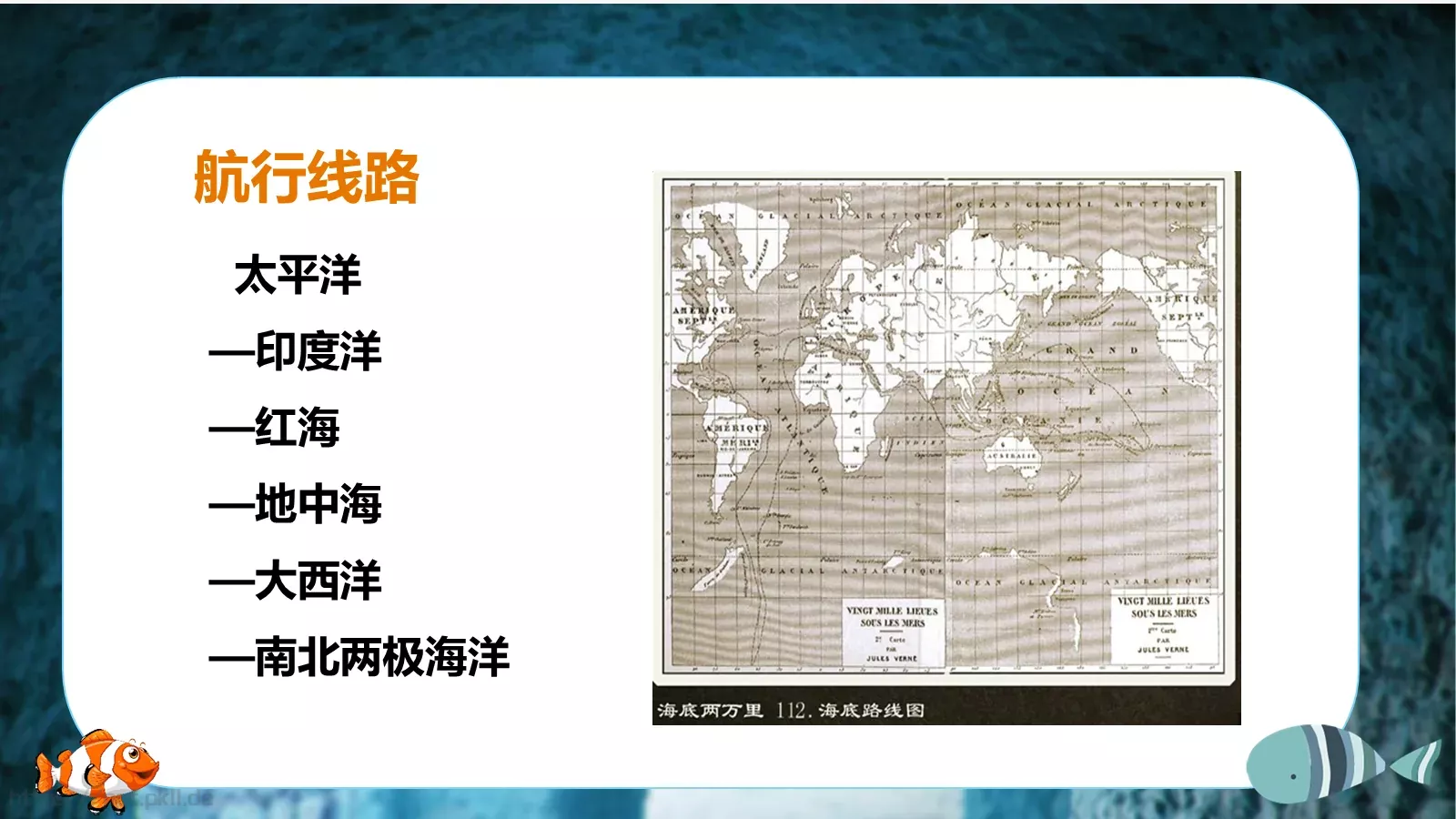 《海底两万里》读书分享PPT模板 第 12 页预览图